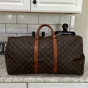 Louis Vuitton 55 Keepall duffel bag
